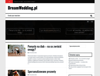 dreamwedding.pl screenshot