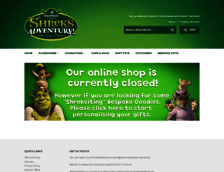 dreamworks-tours-retail-store.myshopify.com screenshot