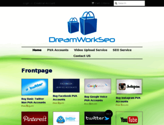 dreamworkseo.myshopify.com screenshot