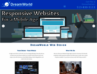 dreamworldwebdesign.com screenshot