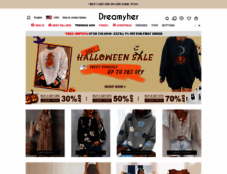 dreamyher.com screenshot