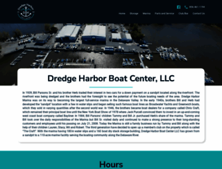 dredgeharbor.com screenshot