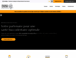 drefgascon.ca screenshot