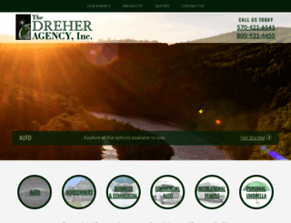 dreherinsurance.com screenshot