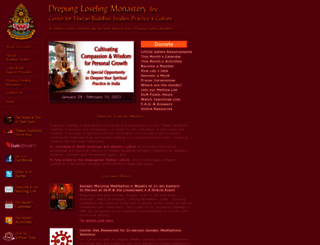 drepung.org screenshot