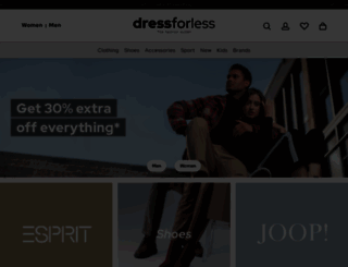 dress-for-less.co.uk screenshot