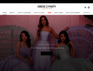 dress2party.net screenshot