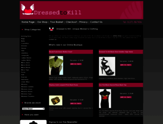 dressed2killuk.co.uk screenshot