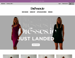 dresses.ie screenshot