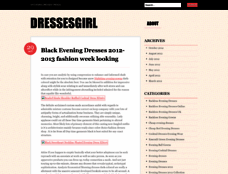 dressesgirl.wordpress.com screenshot
