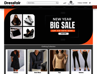 dressfair.com screenshot