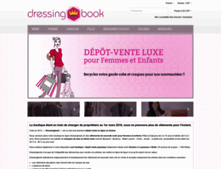dressingbook.ch screenshot