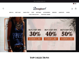 dresspearl.com screenshot