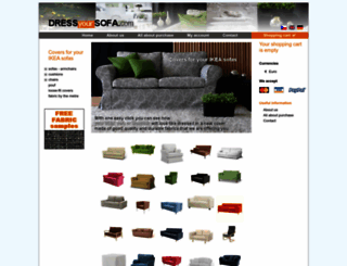 dressyoursofa.com screenshot