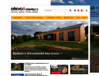 drevoastavby.cz screenshot