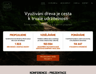 drevoprozivot.cz screenshot