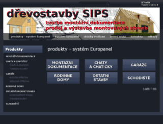 drevostavbysips.cz screenshot
