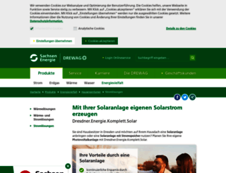 drewag-energieportal.de screenshot