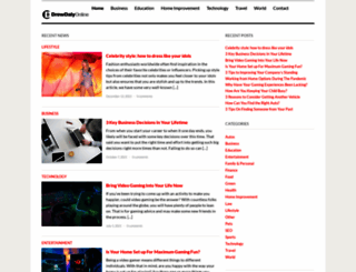 drewdalyonline.com screenshot