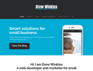 drewwinkles.com screenshot