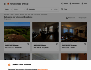 drezdenko.nieruchomosci-online.pl screenshot