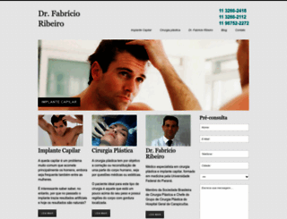 drfabricioribeiro.com.br screenshot