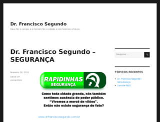 drfranciscosegundo.com.br screenshot
