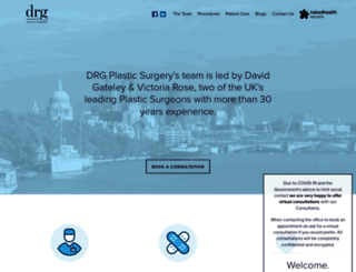 drg-plasticsurgery.co.uk screenshot