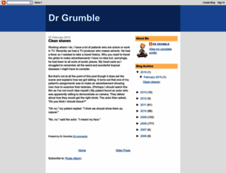 drgrumble.blogspot.co.uk screenshot
