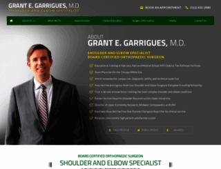 drgshoulder.com screenshot
