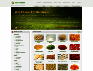driedfruits.com.cn screenshot
