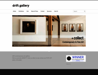 drift-gallery.com screenshot