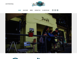 driftcafe.com.au screenshot