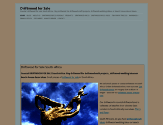 driftwoodforsale.co.za screenshot