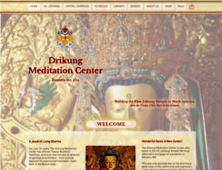 drikungboston.org screenshot