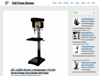 drillpressreview.com screenshot