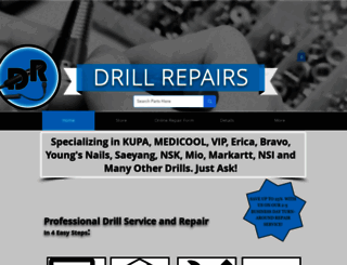 drillrepairs.com screenshot