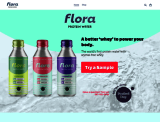 drink-flora.myshopify.com screenshot