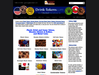 drink-tokens.com screenshot