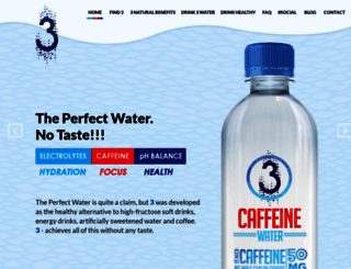 drink3water.com screenshot