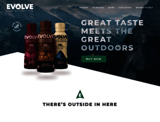 drinkevolve.com screenshot