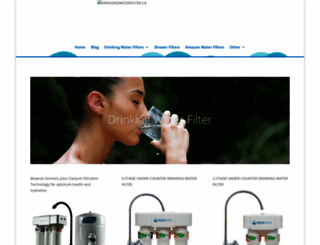 drinkingwaterfilter.ca screenshot