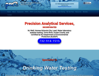 drinkingwatertesting.com screenshot