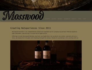 drinkmosswood.com screenshot