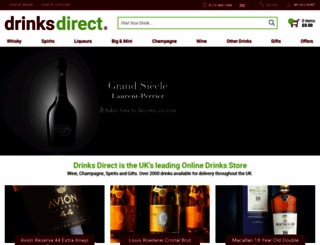 drinksdirect.com screenshot