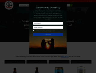 drinkspy.co.nz screenshot
