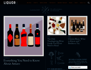 drinkwire.liquor.com screenshot