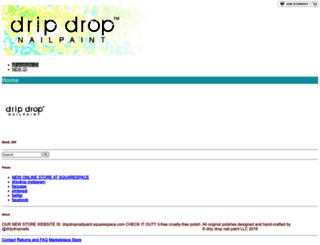dripdropnailpaint.storenvy.com screenshot