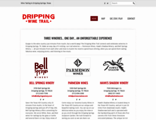 drippingwinetrail.com screenshot