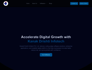 drishtiinfotech.net screenshot